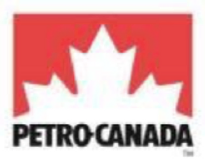 A red and white logo of petro canada.